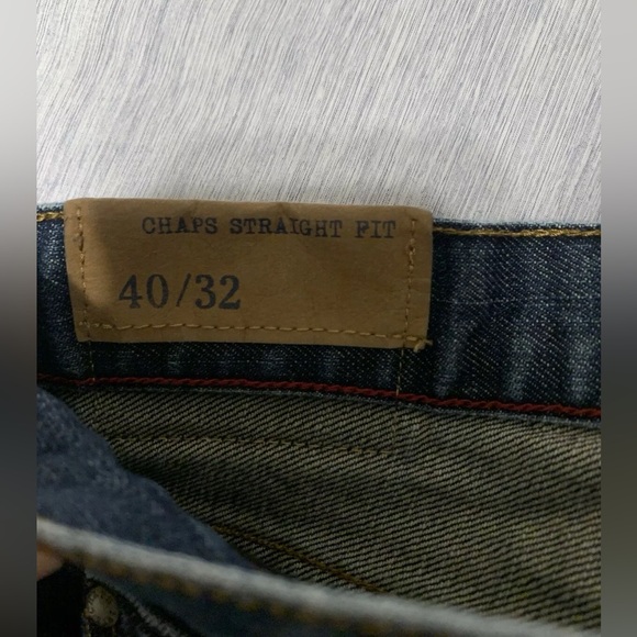 Mens Chaps Straight Fit Jean size‎ 40/32 - Picture 3 of 4